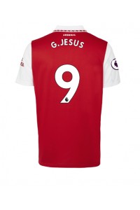 Arsenal Gabriel Jesus #9 Voetbaltruitje Thuis tenue 2022-23 Korte Mouw